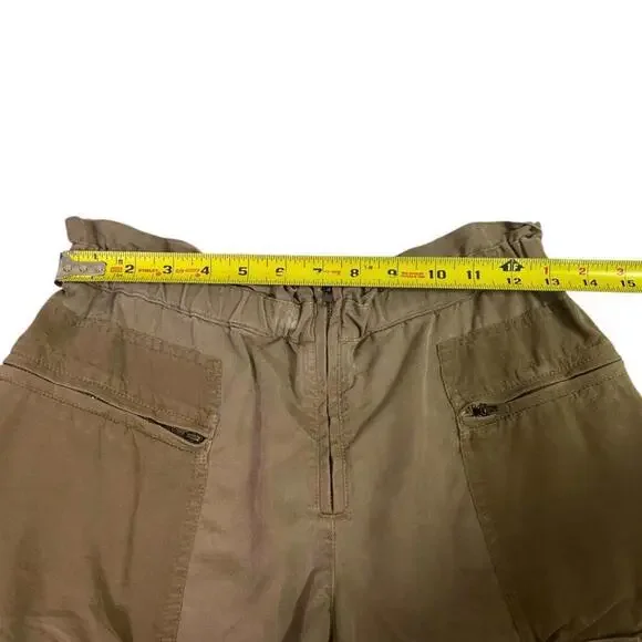 Aritzia l Wilfred Casual Silk Blend Shorts 4 - Picture 6 of 9